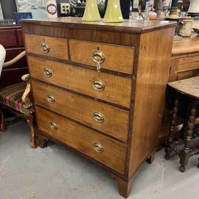 Tall Oak Chest