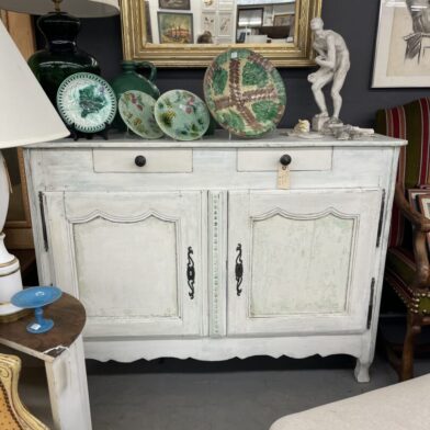 White Painted French Server