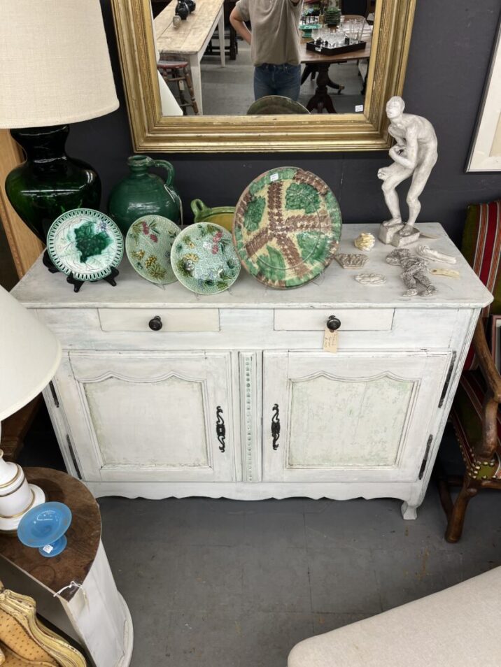 White Painted French Server
