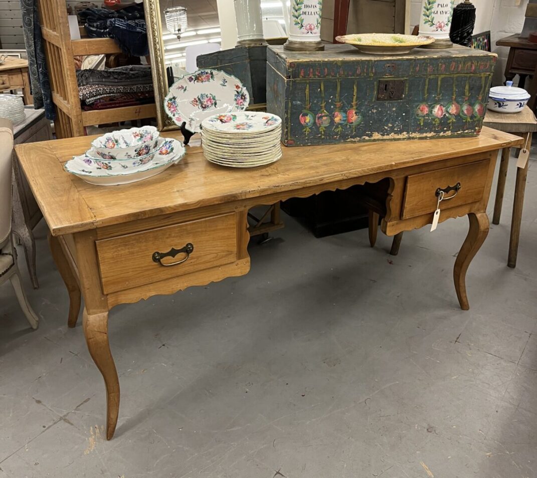 French 2-Drawer Desk