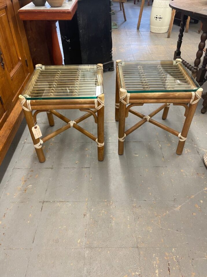 Pair McGuire Tables