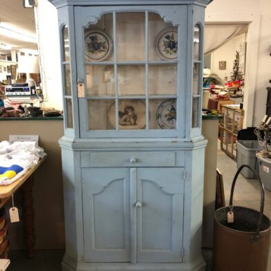 Painted Dutch Glazed Cabinet
