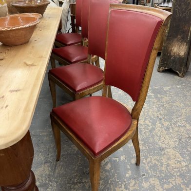 Set 6 Deco Dining Chairs
