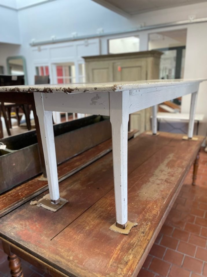 FRENCH “PAINTED” FARM TABLE