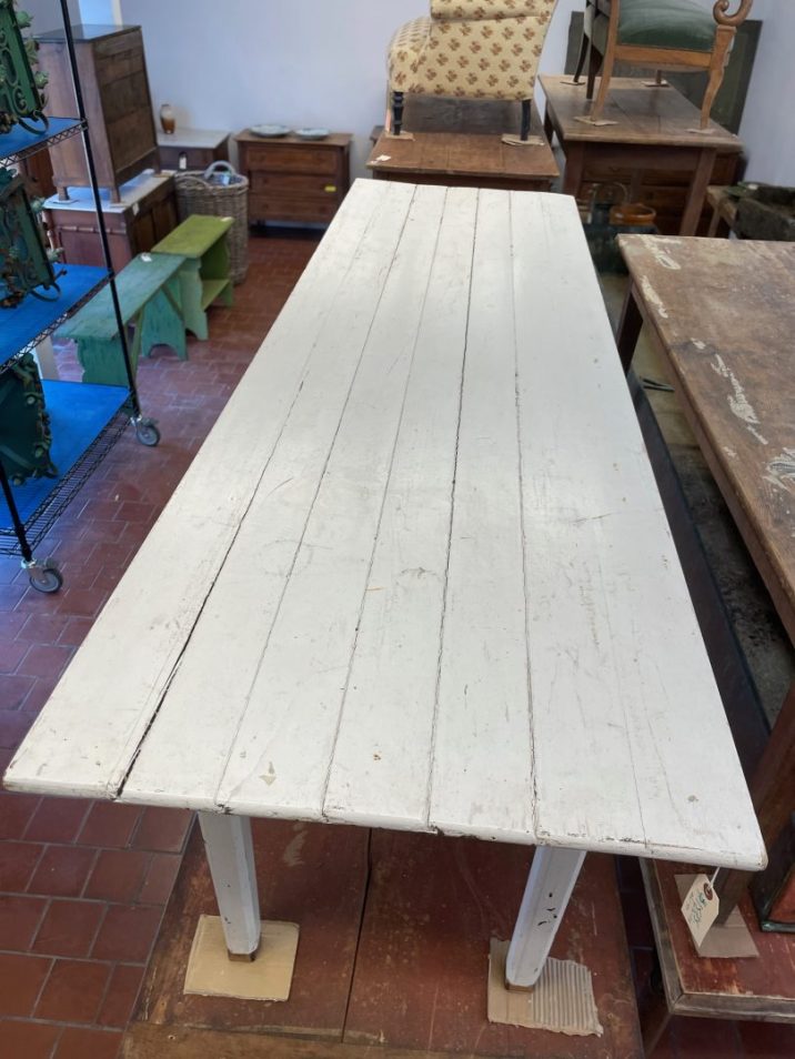 FRENCH “PAINTED” FARM TABLE