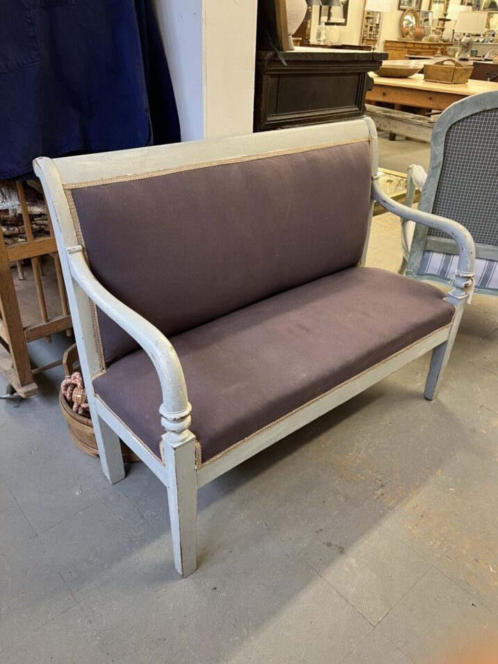French Upholstered Bench