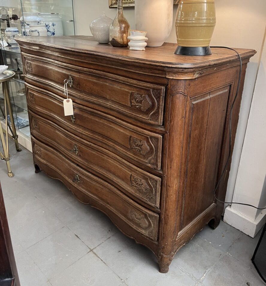 Serpentine Front Belgian Chest