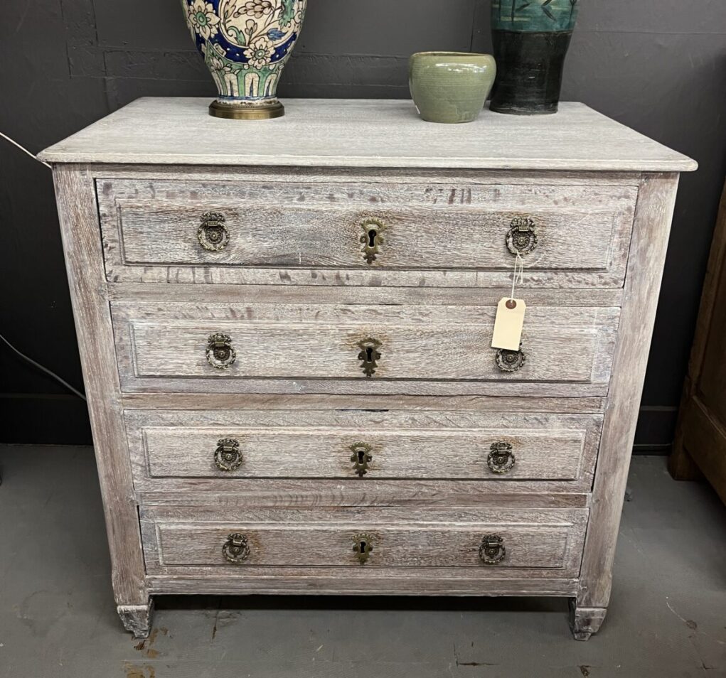 Cerused Oak Chest