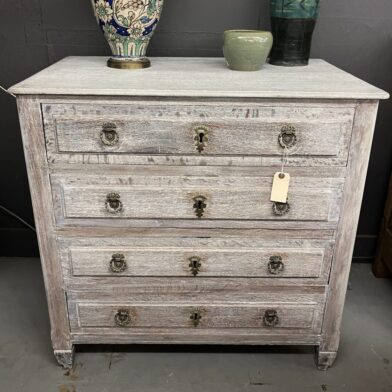 Cerused Oak Chest