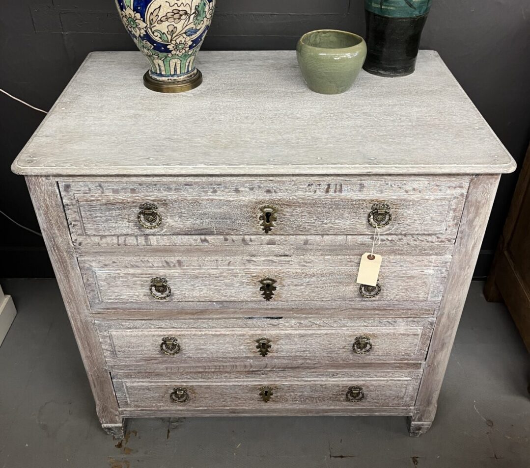 Cerused Oak Chest