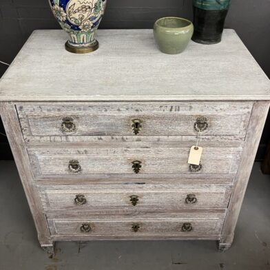 Cerused Oak Chest