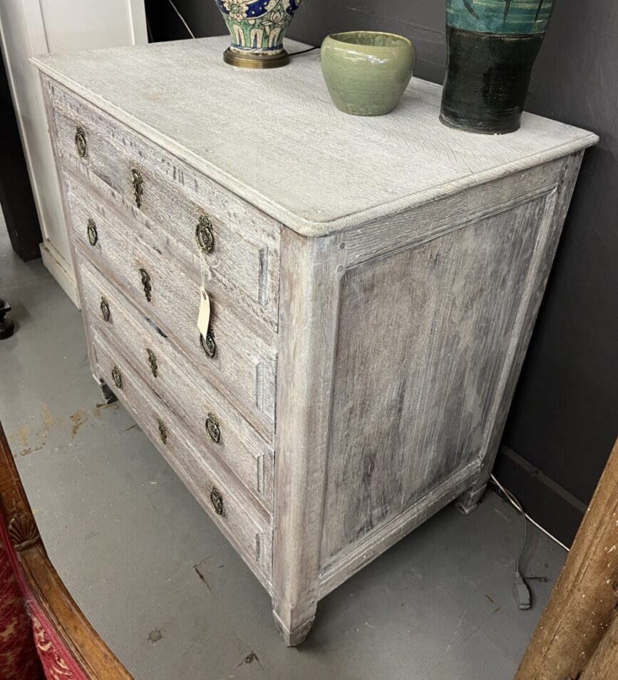 Cerused Oak Chest