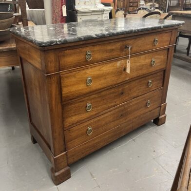 French Marble Top Chest