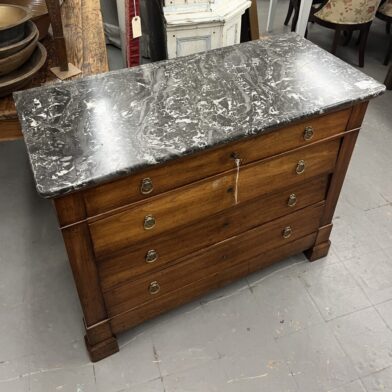 French Marble Top Chest