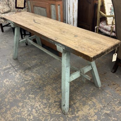 French Painted Workbench