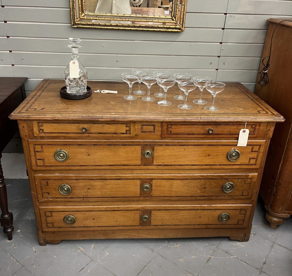 French Inlaid Commode