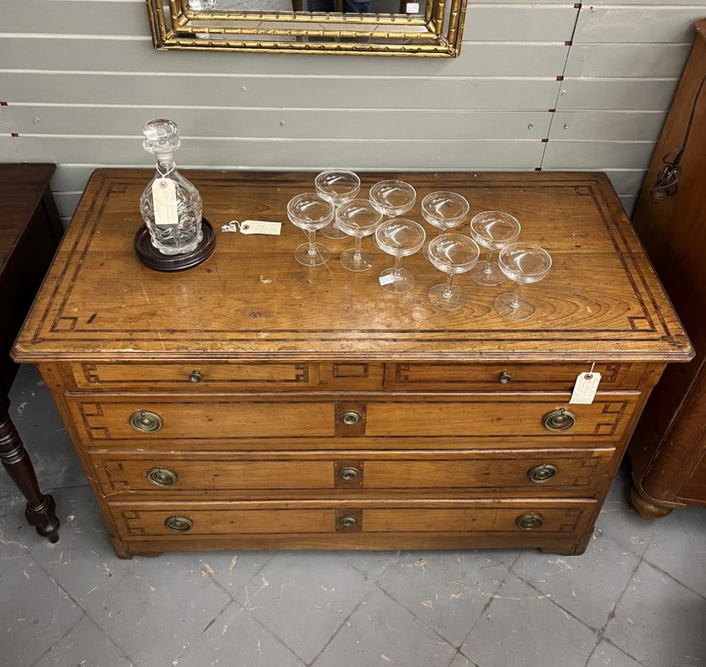 French Inlaid Commode