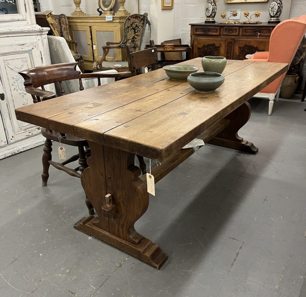 4-Board Belgian Oak Table