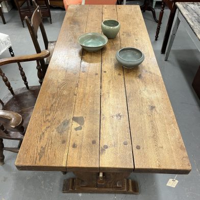 4-Board Belgian Oak Table