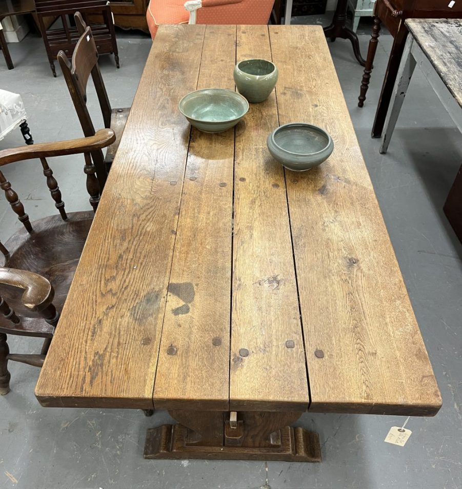 4-Board Belgian Oak Table