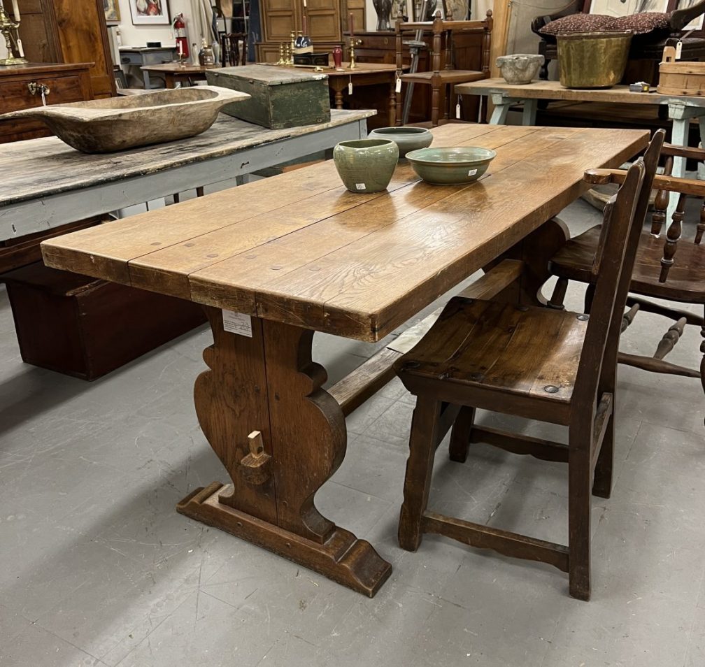 4-Board Belgian Oak Table