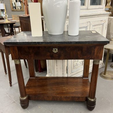 French Empire Petite Console