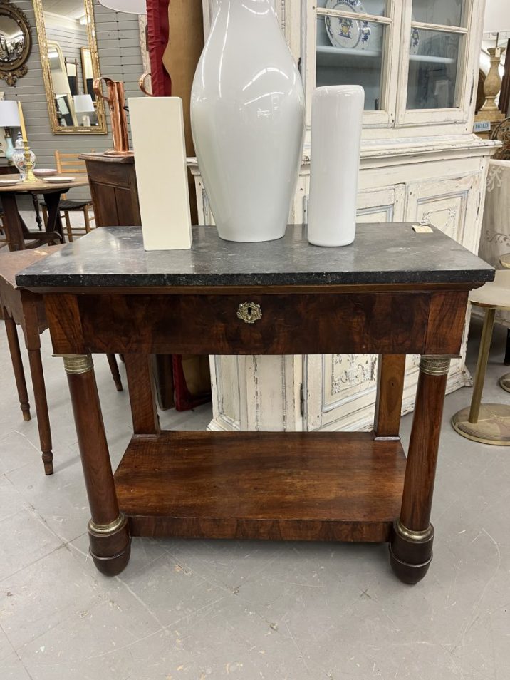 French Empire Petite Console