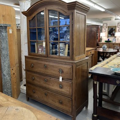 Belgian Glazed Top Cupboard