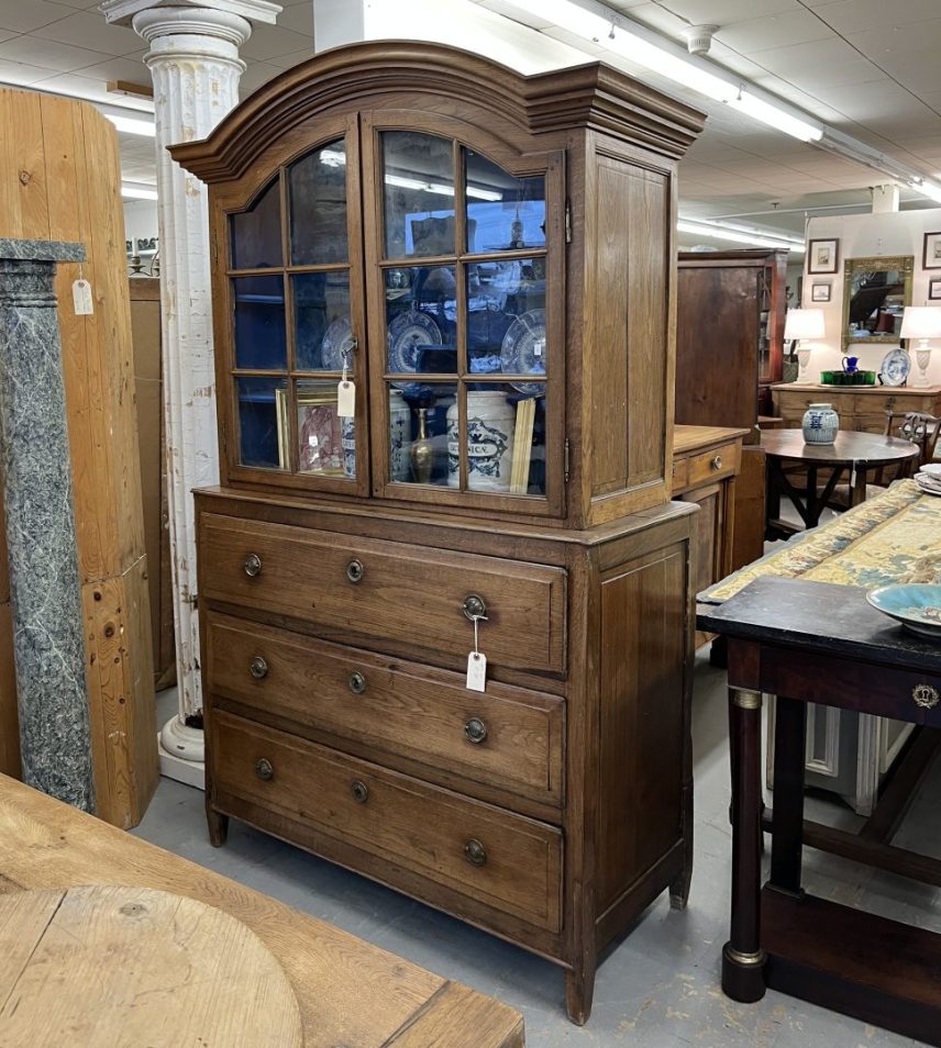 Belgian Glazed Top Cupboard