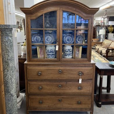 Belgian Glazed Top Cupboard