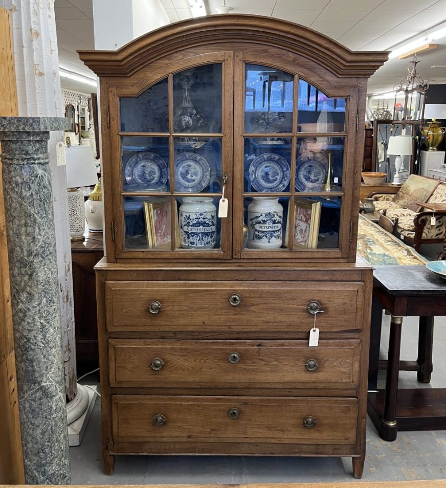 Belgian Glazed Top Cupboard