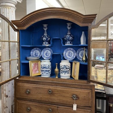 Belgian Glazed Top Cupboard