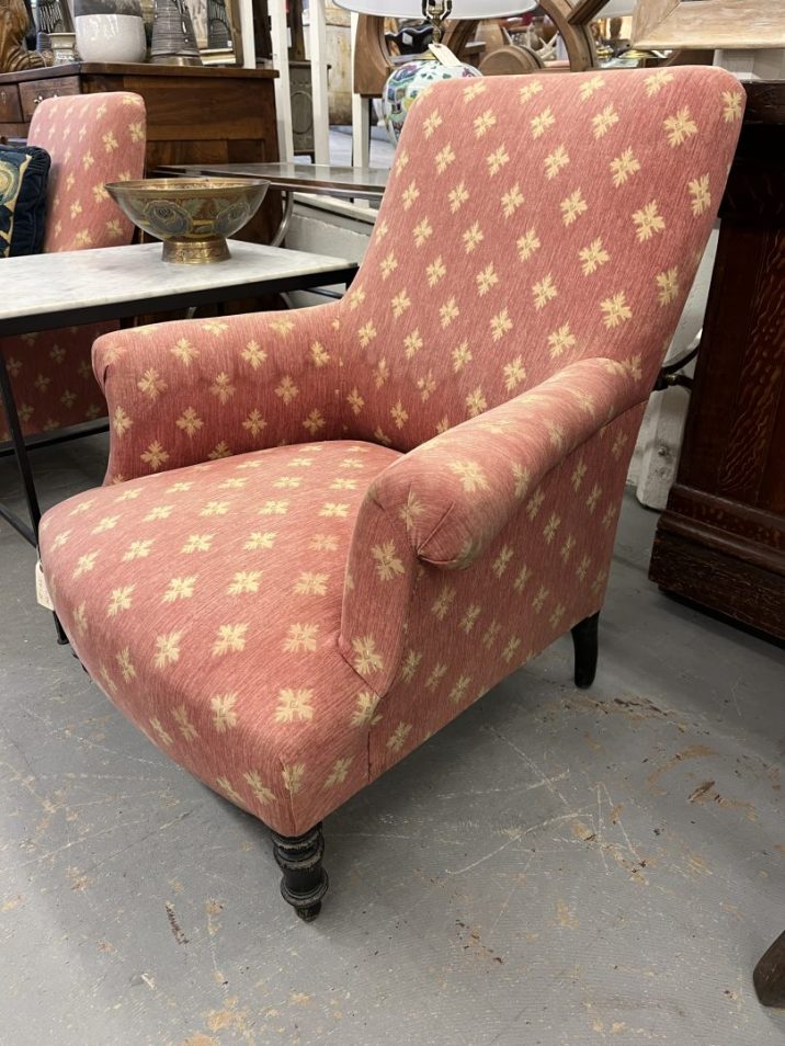 French Upholstered Armchairs