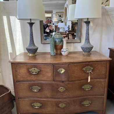 French Serpentine Front Chest of Drawers