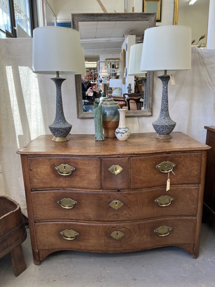 French Serpentine Front Chest of Drawers