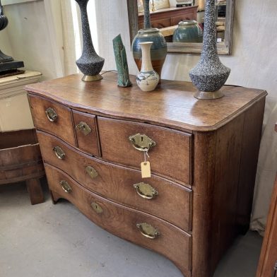 French Serpentine Front Chest of Drawers