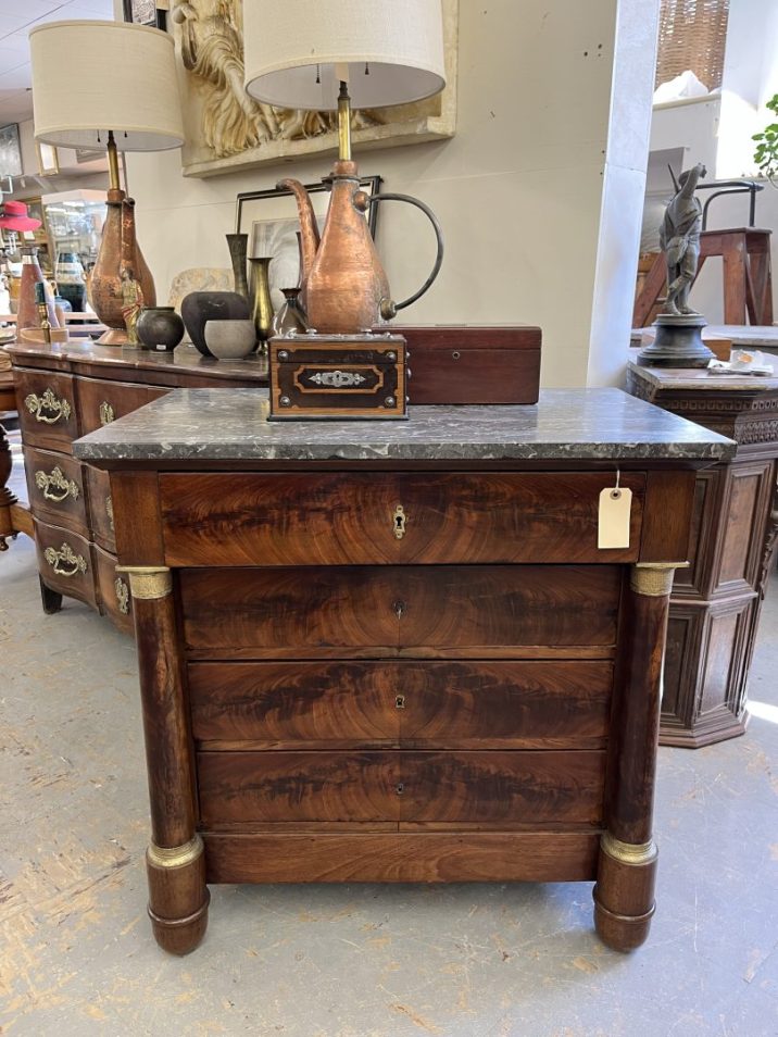 Diminutive French Empire Chest of Drawers