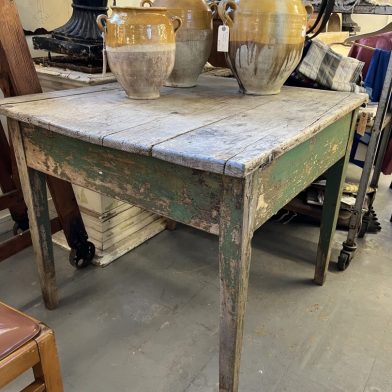 Rustic Painted French Table