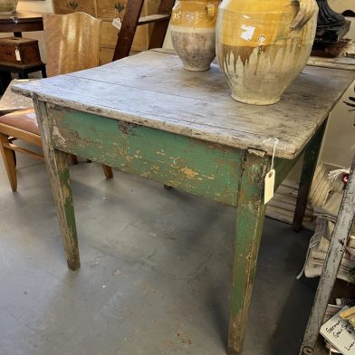 Rustic Painted French Table