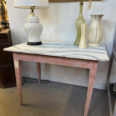 19thC painted Table