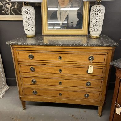 French Marble Top Commode