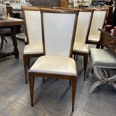 French Modernist Dining Chairs