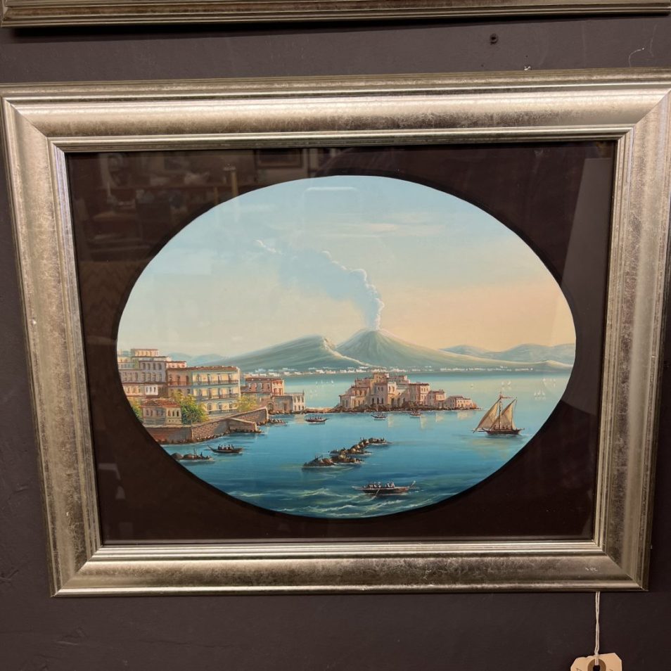 Views of Naples with Vesuvius