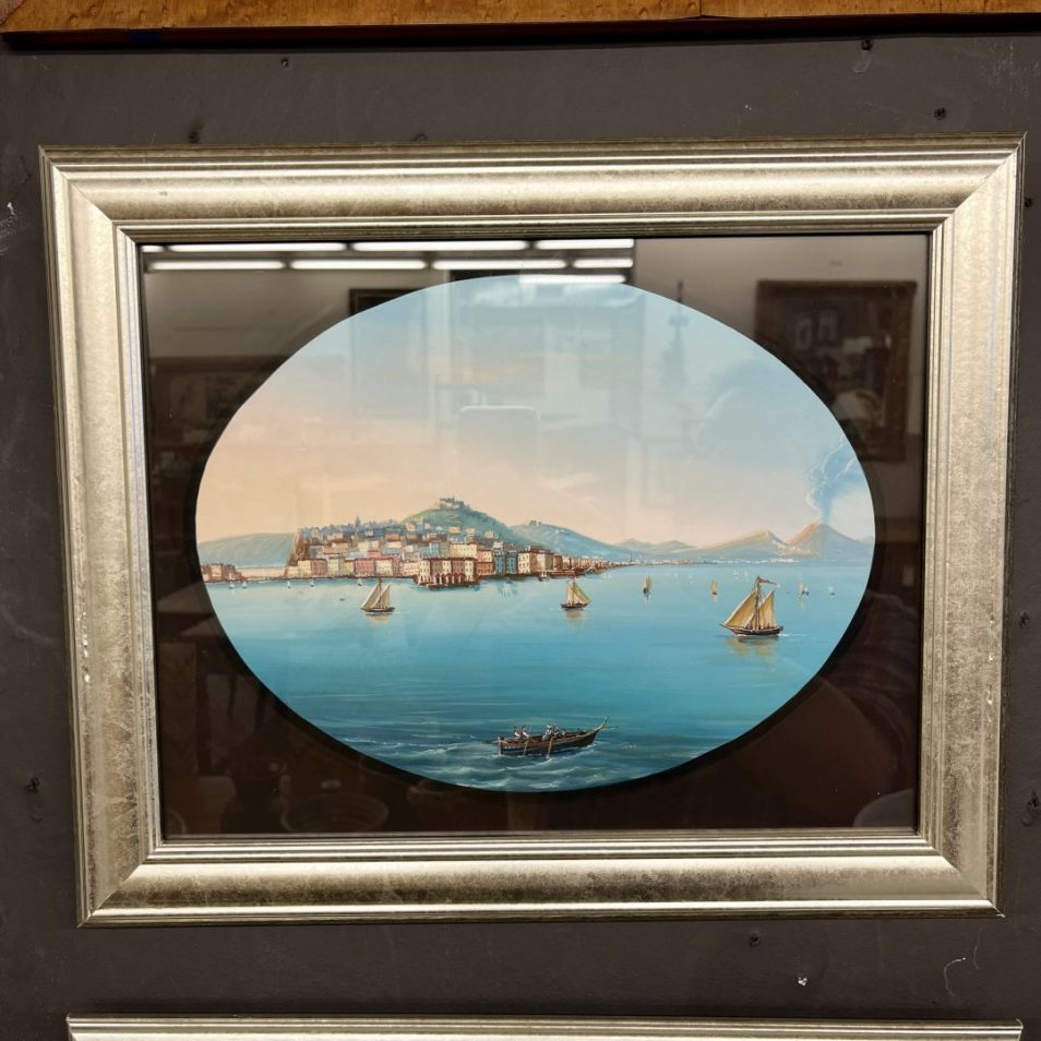 Views of Naples with Vesuvius