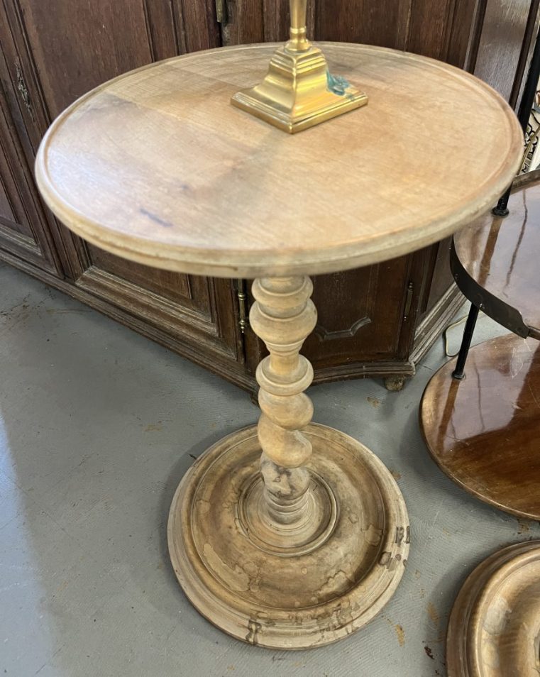 Pair Barley Twist Stands