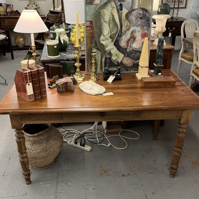 French Walnut Writing Table