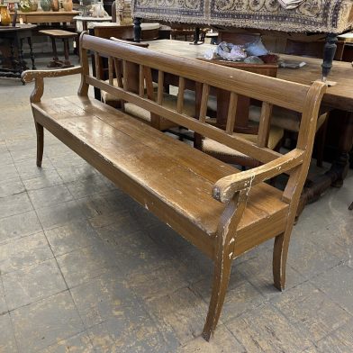Grain Painted Bench