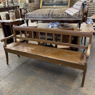 Grain Painted Bench