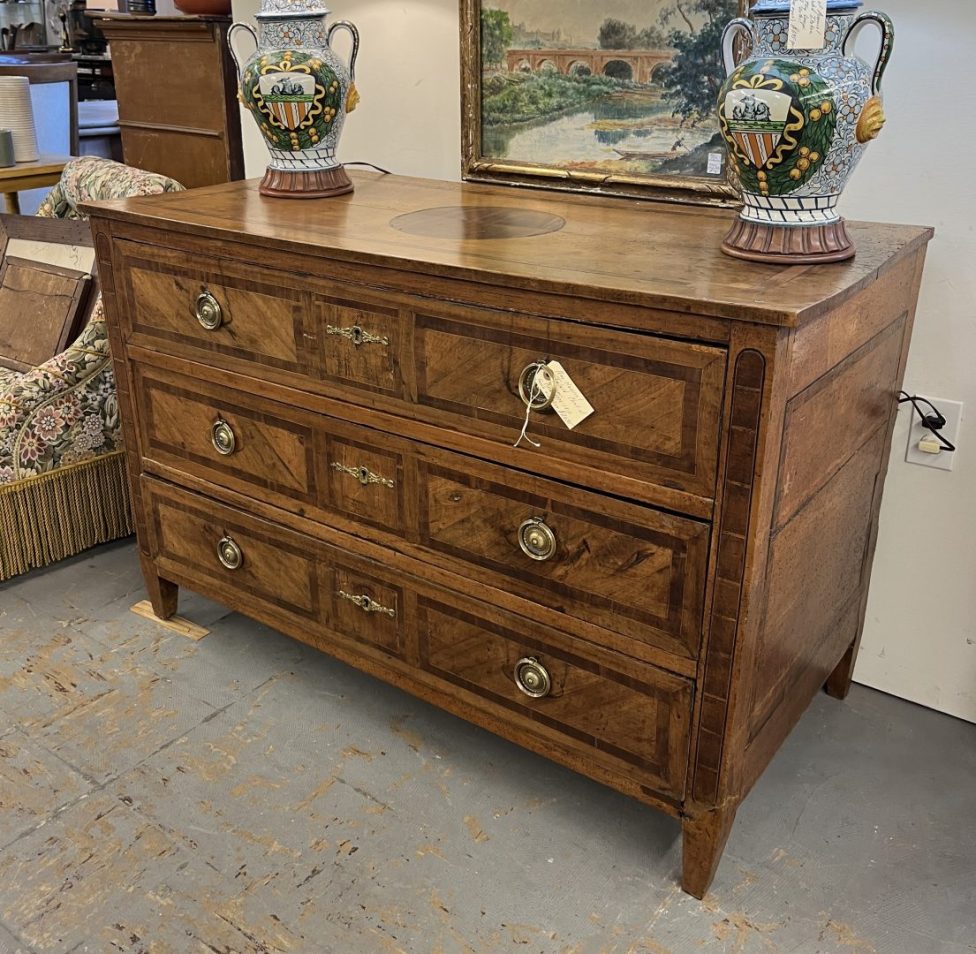 Neoclassical Inlaid Chest