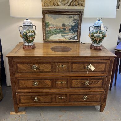 Neoclassical Inlaid Chest